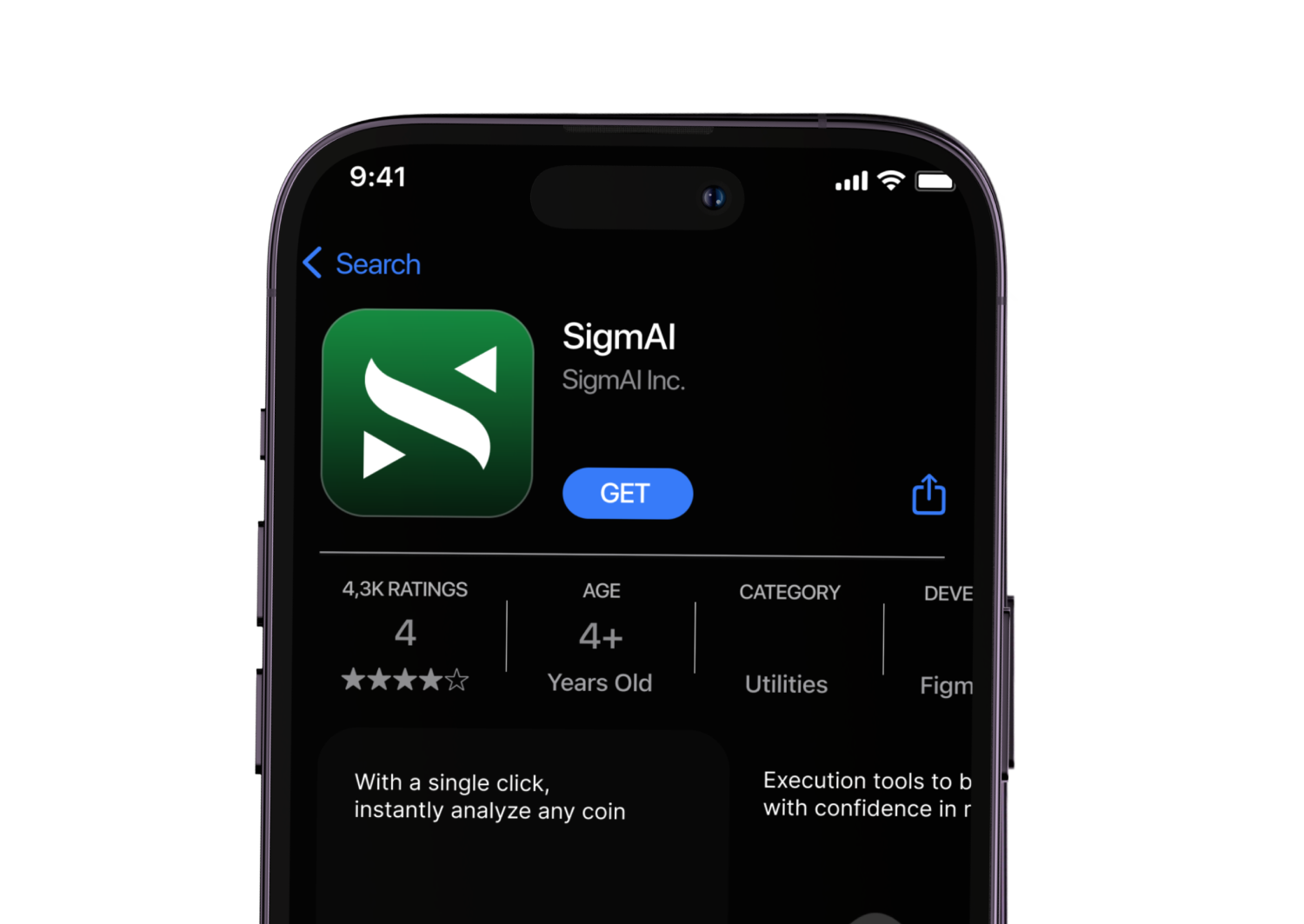 SigmAI App Store Preview